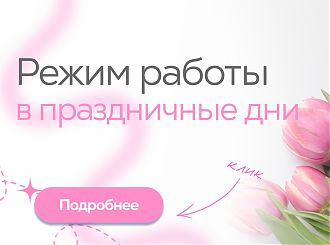 Режим работы в праздничные дни